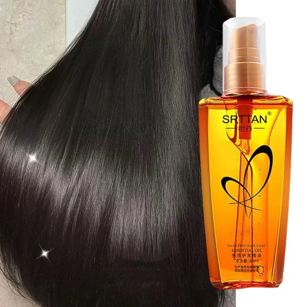 Argan Oil Hair Serum – Frizz Control, Smooth Ends & Glossy Shine